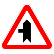 B9a - Entroncamento com via sem prioridade