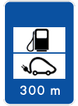 H13c - Posto de abastecimento de combustível com serviço a veículos elétricos