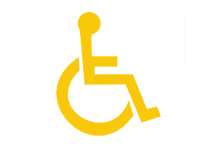 Símbolo Internacional de Acessibilidade (inscrição no pavimento)