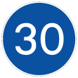 D8 - Obrigados de transitar à velocidade mínima de … km/h