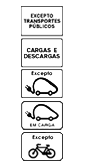 Modelos nº 10a, 10b, 10c, 10d e 10e – Painéis indicadores de aplicação