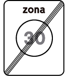 G10 - Fim de zona 30 km/h