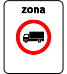 G5b - Zona de trânsito proibido